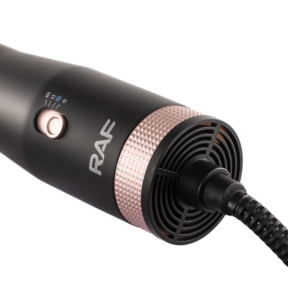 Brosse Coiffante Rotative RAF - 1000W - Noir 4.webp