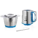 Hachoir Electrique En Inox RAF - 3L - 1000W - Bleu 2.webp