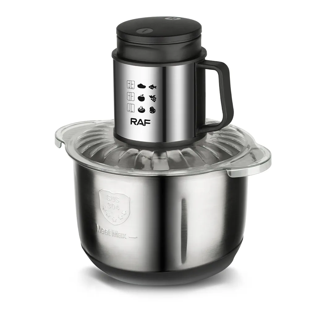 Hachoir Electrique En Inox RAF - 5L - 1000W 1.webp