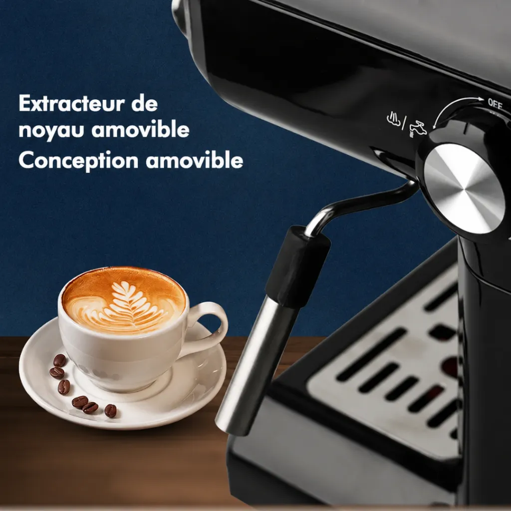 Machine A Café Expresso 3 En 1 RAF - 2 L - 850 W -R-104B- Noir (5).webp