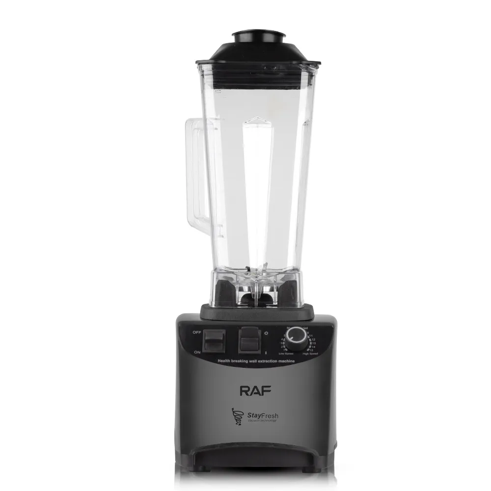 Blender En Plastique 15 Vitesses RAF - 1400 W - 2 L - Noir 2.webp