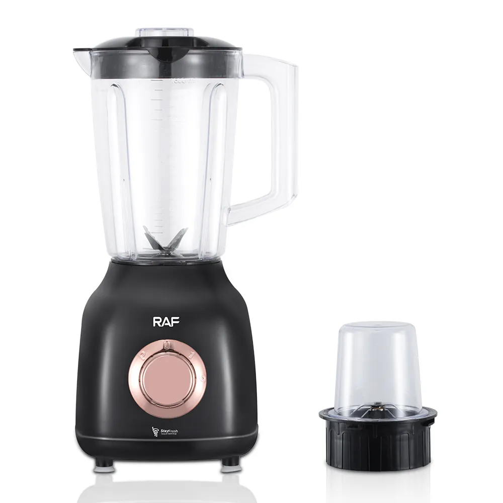 Blender Avec Grinder 2 EN 1 RAF - 500 W - 1,5 L - Noir 1.webp