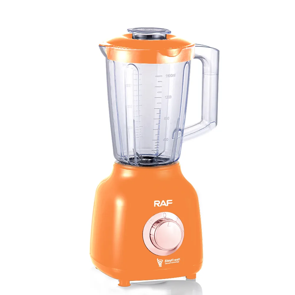 Blender Avec Grinder 2 EN 1 RAF - 500 W - 1,5 L - Orangé 1.webp