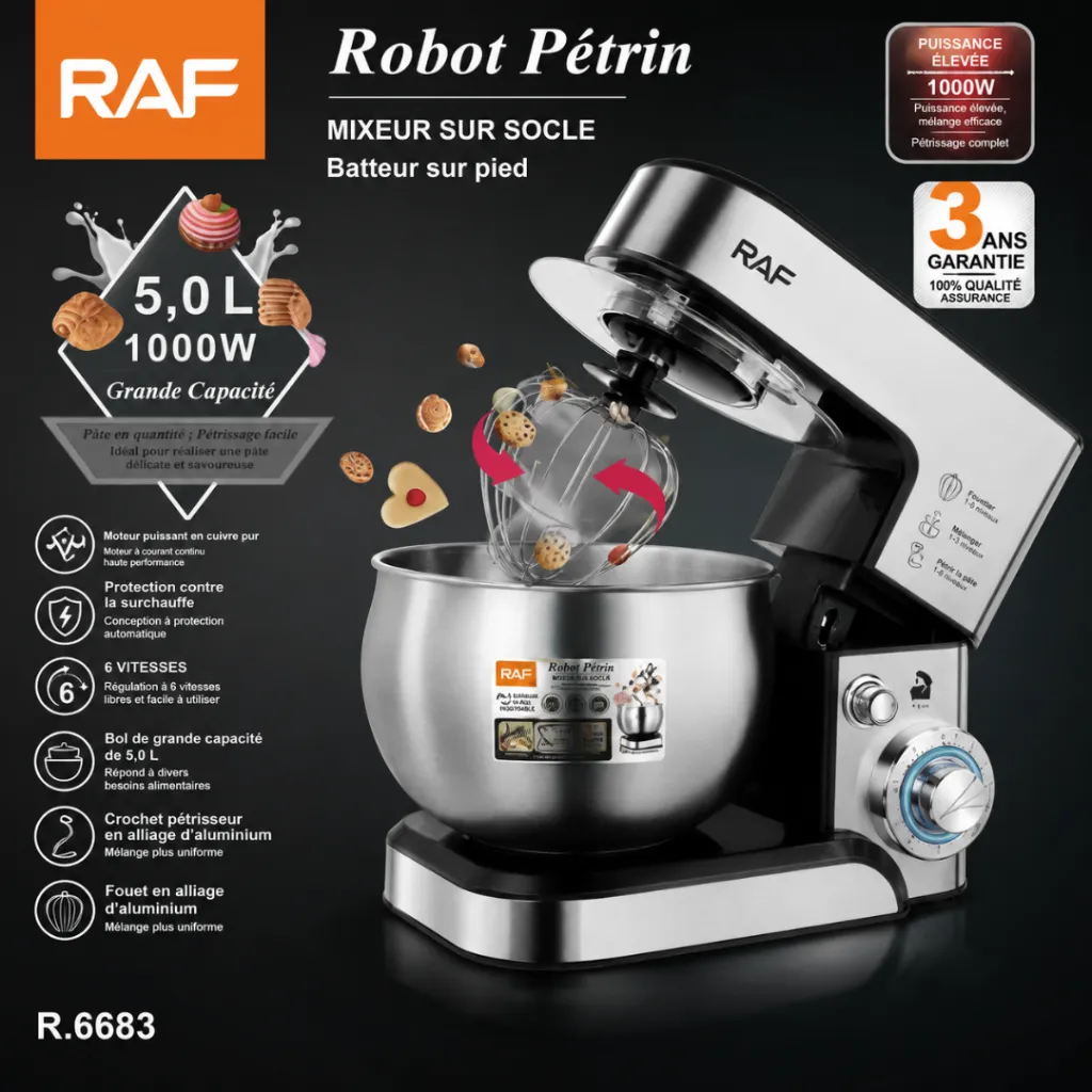 Robot Pétrin RAF - 5L - 1000W (4).webp