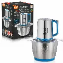 Hachoir Electrique En Inox RAF - 3L - 1000W - Bleu.webp