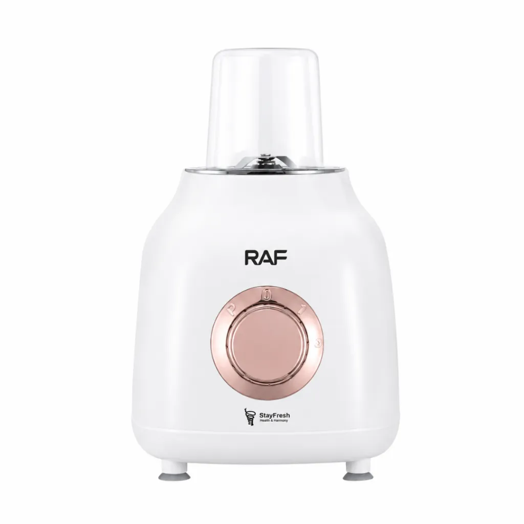 Blender Avec Moulin A Epices 2 EN 1 RAF - 500 W - 1,6 L - Blanc (3).webp