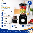 Blender Avec Moulin A Epices 2 EN 1 RAF - 350 W - 1,5 L - Noir (3).webp
