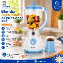 Blender Avec Moulin A Epices 2 EN 1 RAF - 450 W - 1,5 L - Bleu.webp