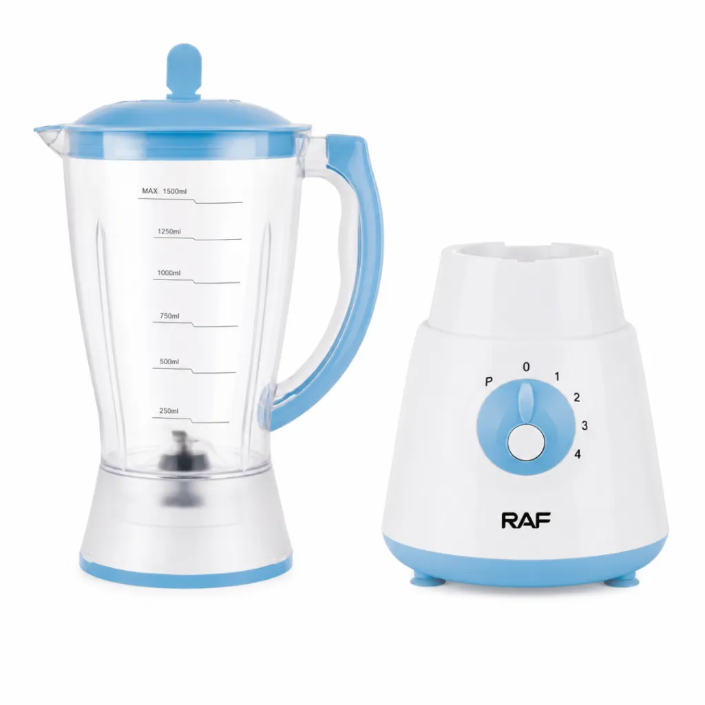 Blender Avec Moulin A Epices 2 EN 1 RAF - 450 W - 1,5 L - Bleu (4).webp