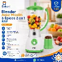 Blender Avec Moulin A Epices 2 EN 1 RAF - 450 W - 1,5 L - Vert.webp
