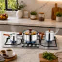 Batterie De Cuisine FALEZ 16 Pièces En Inox 1810 - Effet Bois2 (3).webp