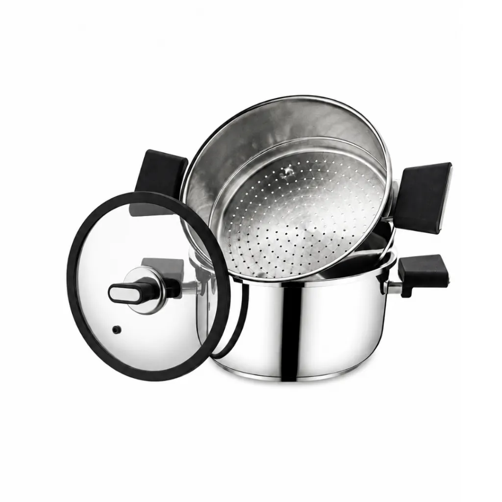 Batterie De Cuisine FALEZ 6 Pièces En Inox 1810 -Noir (5).webp