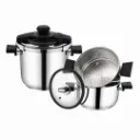 Batterie De Cuisine FALEZ 6 Pièces En Inox 1810 -Noir (3).webp