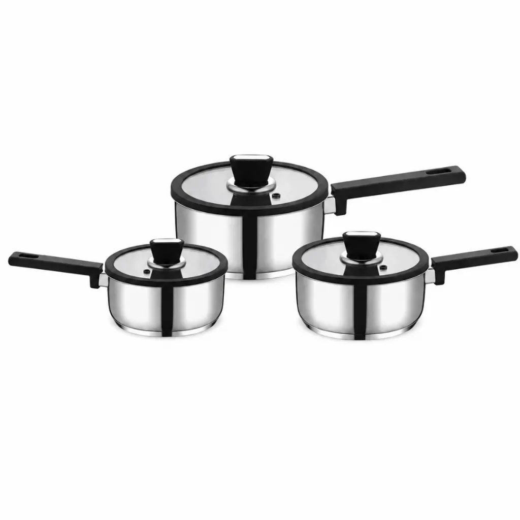 Batterie De Cuisine FALEZ 16 Pièces En Inox 1810 - Noir (6).webp