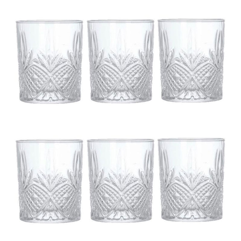 Lot De 6  Verres Luminarc RHODES 31 cl