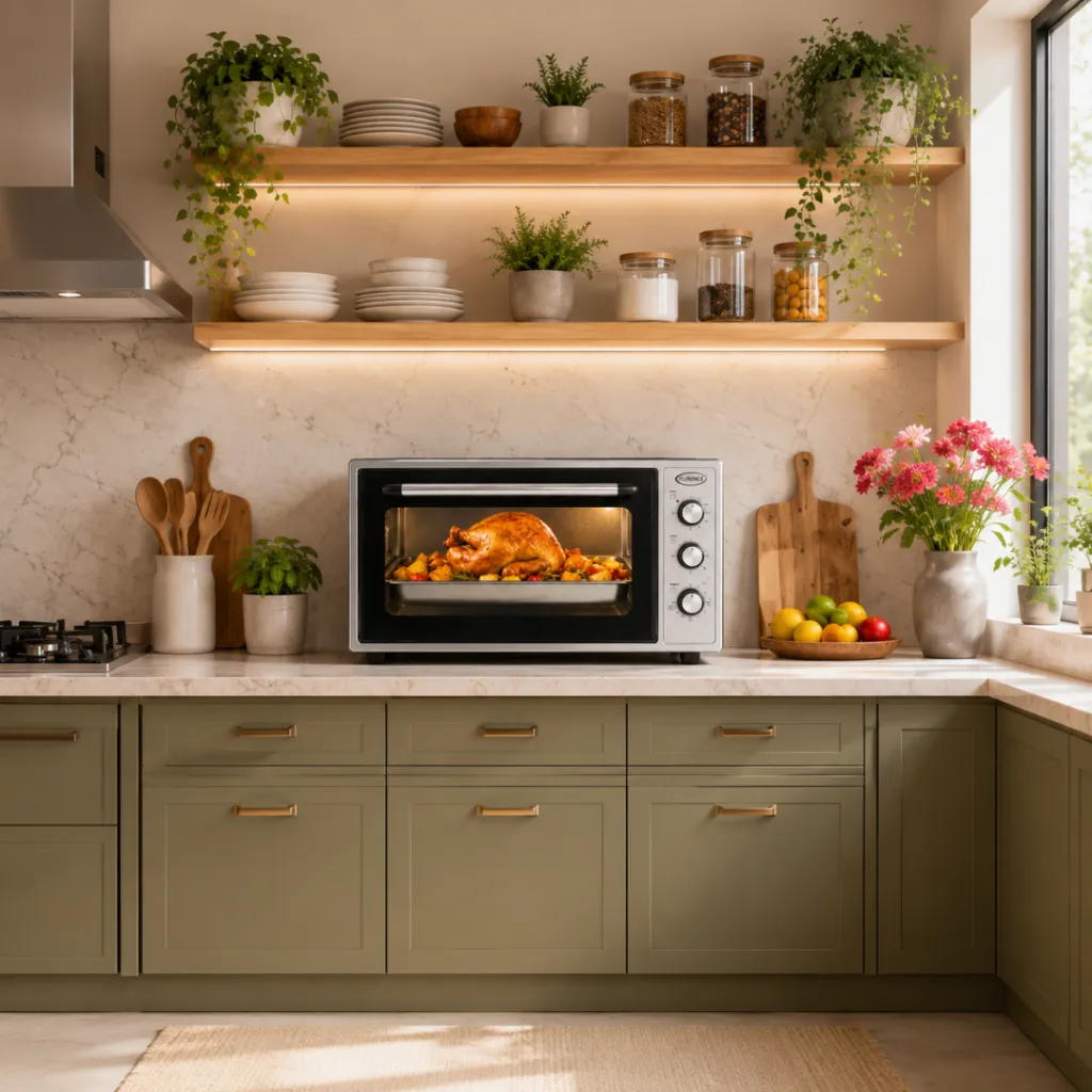 Four Electrique Ventilée Florence 52L - 1600W – Gris.webp