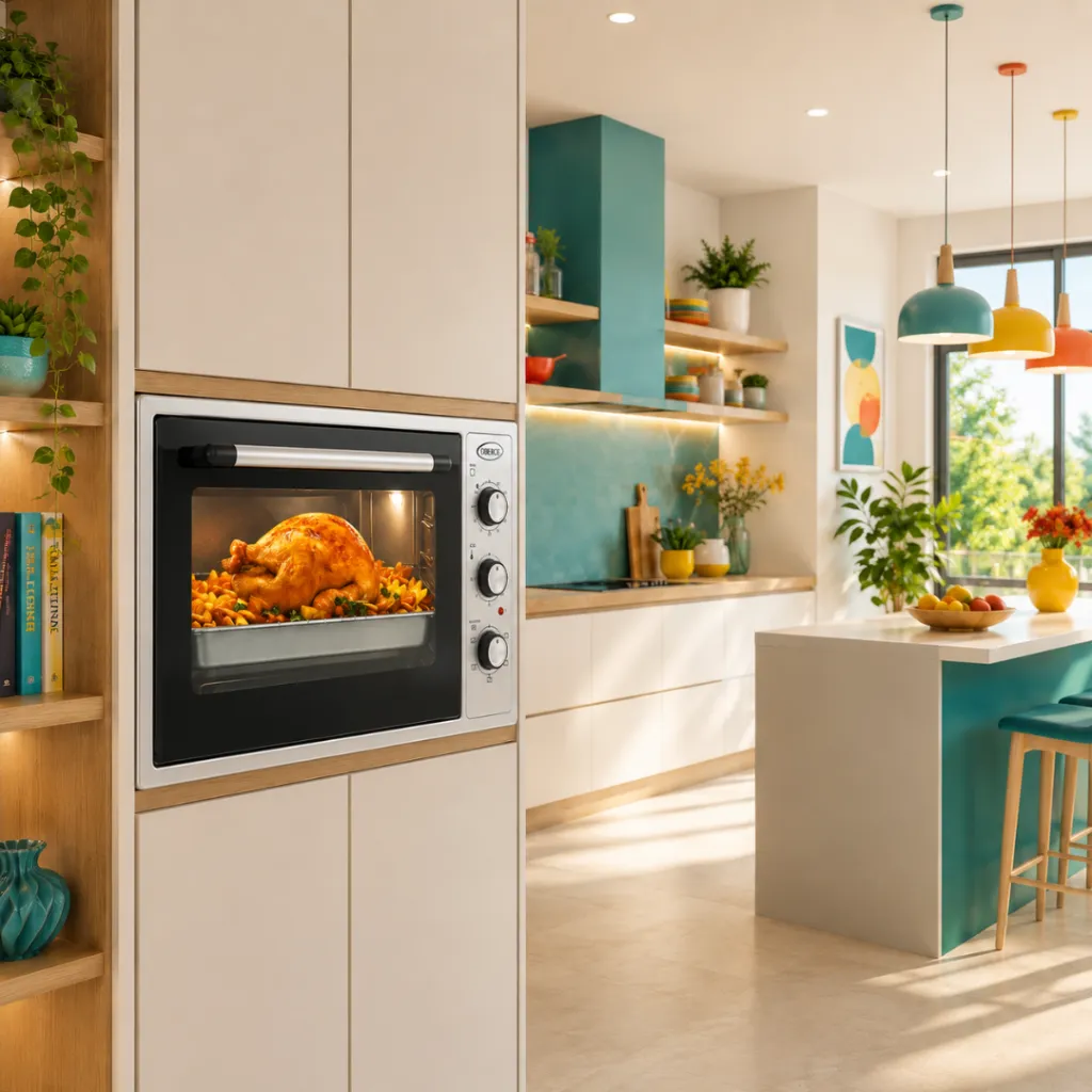 Four Electrique Ventilée Florence 52L - 1600W – Gris (4).webp