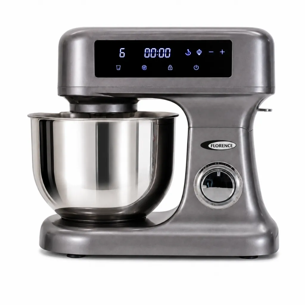Robot Pétrin Florence 7L - 2000W - Gris (2).webp