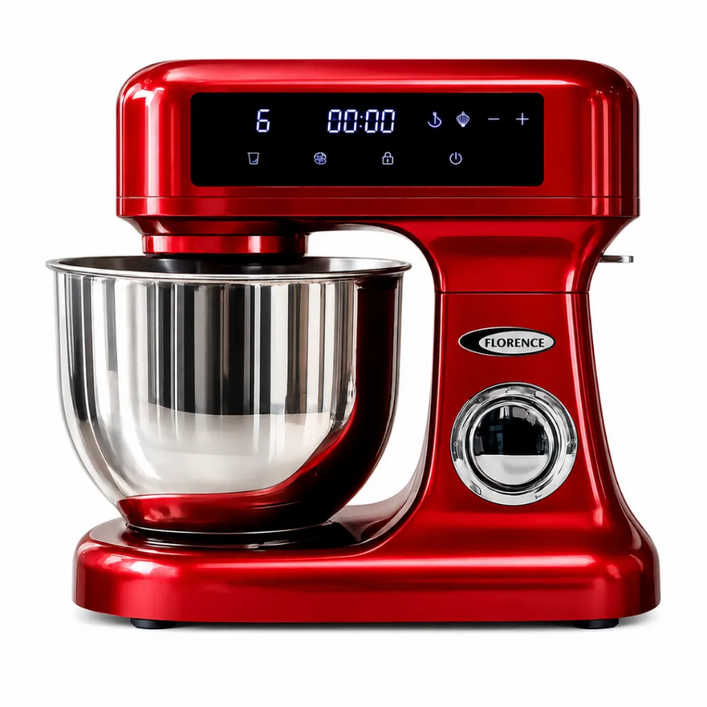 Robot Pétrin Florence 7L - 2000W - Rouge (2).webp