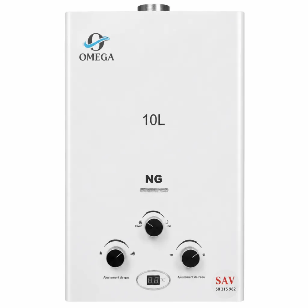 Chauffe-Eau à Gaz Naturel Omega - 10 Litres (6).webp