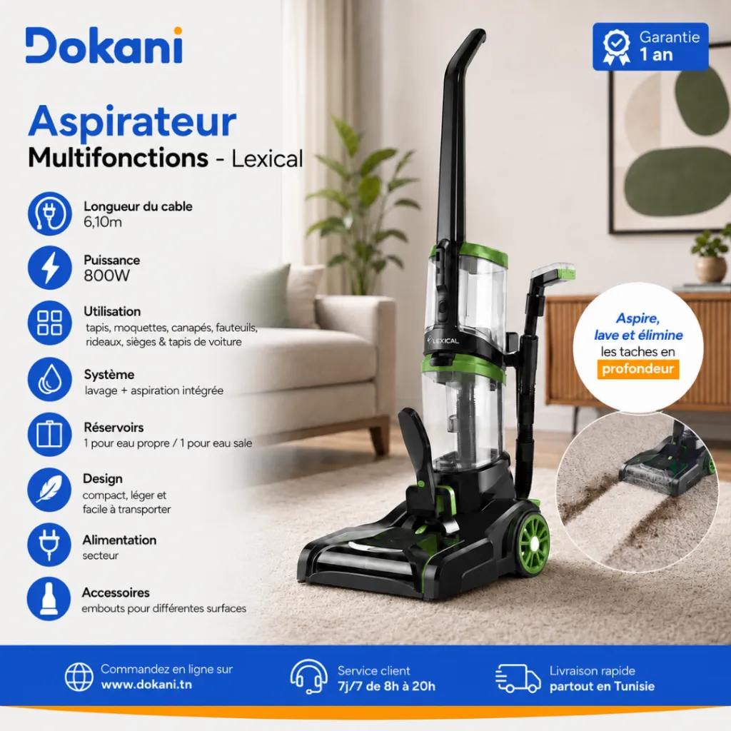 Aspirateur Multifonctions 800W- Lexical (2).webp