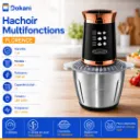 Hachoir Multifonctions Florence - 3L- 1200W  - Noir.webp