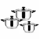 Batterie De Cuisine Sizar 17 Pièces En Inox 1810 - Noir (3).webp