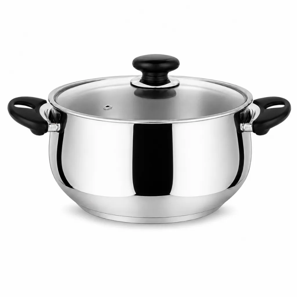 Batterie De Cuisine Sizar 17 Pièces En Inox 1810 - Noir (5).webp