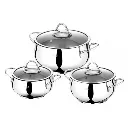 Batterie De Cuisine 6 pièces Ufo - Inox 1810 - Argent (3).webp