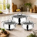 Batterie De Cuisine 6 pièces Ufo - Inox 1810 - Argent (5).webp