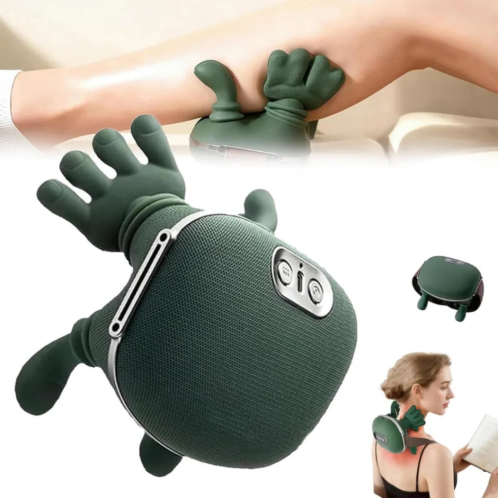 Appareil De Massage Cervical Rechargeable - 10 W Vert (8).webp