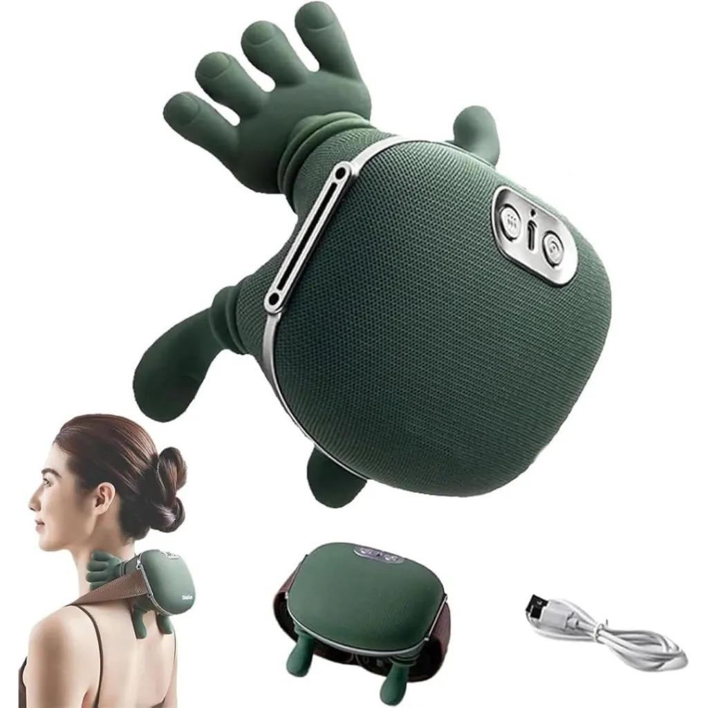 Appareil De Massage Cervical Rechargeable - 10 W Vert (5).webp