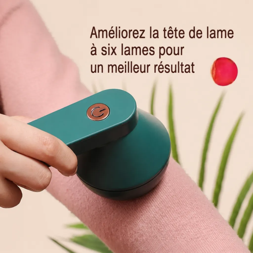 Rasoir Anti-bouloche Rechargeable 8W Vert (7).webp
