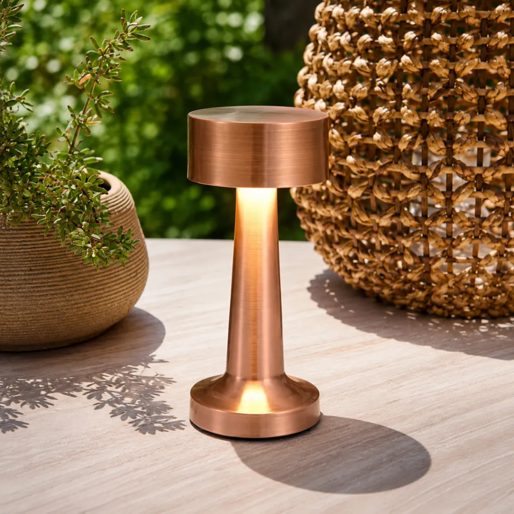 Lampe De Table Rechargeable- Doré (4).webp