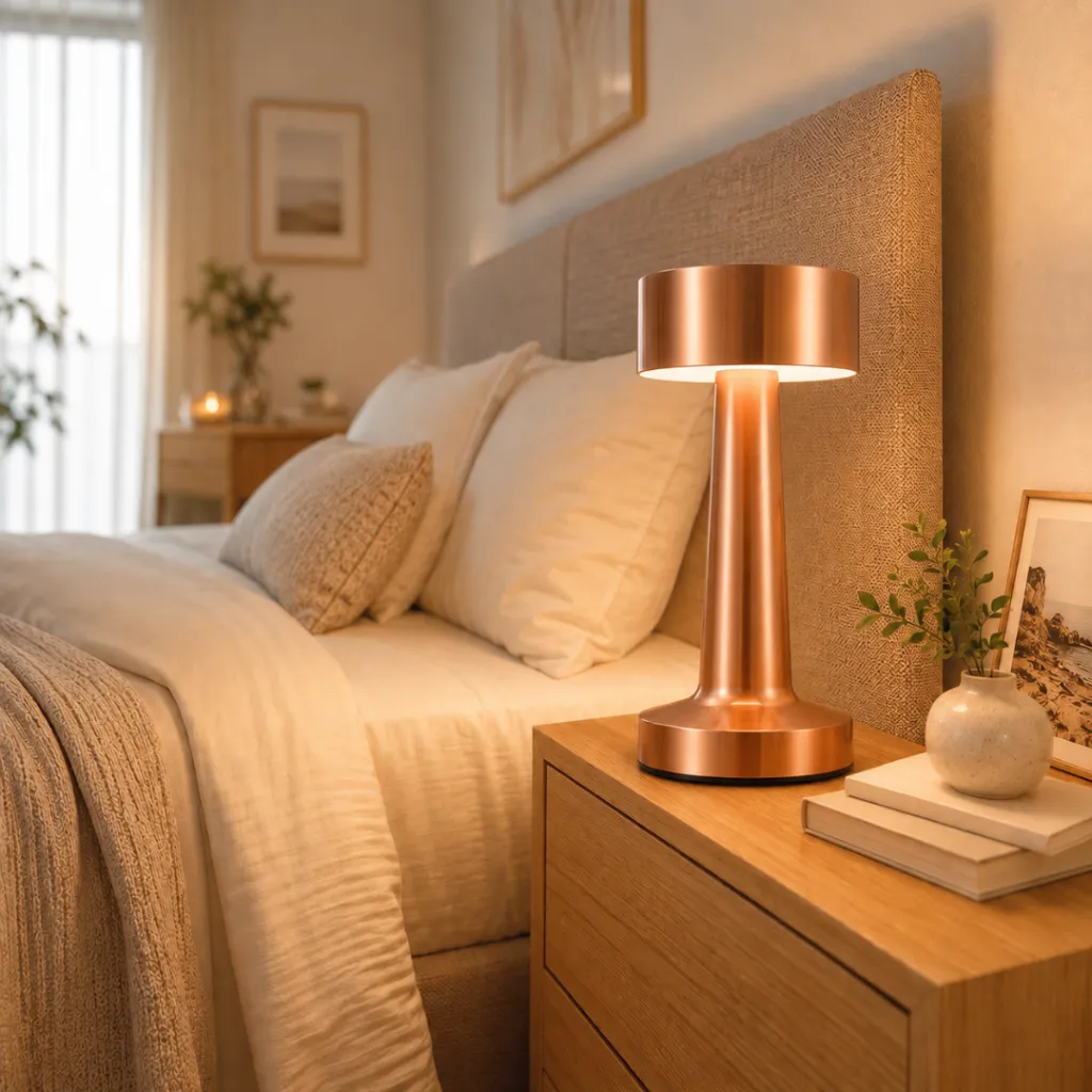 Lampe De Table Rechargeable- Doré (7).webp