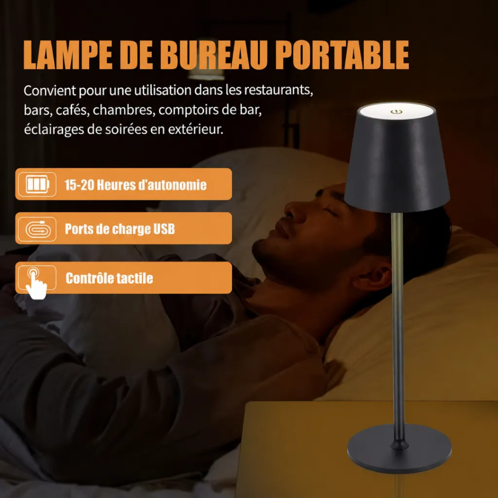 Lampe De Table Rechargeable- Noir (2).webp