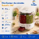 Distributeur De Céréales Rotatif- 6 Compartiments - 7 L- Blanc (5).webp