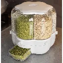Distributeur De Céréales Rotatif- 6 Compartiments - 7 L- Blanc (7).webp