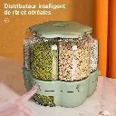 Distributeur De Céréales Rotatif- 6 Compartiments - 7 L- Vert (2).webp