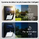 Applique Solaire Mural Avec Détecteur - 20 Led (10).webp