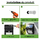 Applique Solaire Mural Avec Détecteur - 20 Led (4).webp