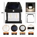 Lampe Solaire Murale Double Avec Détecteur -2W (5).webp