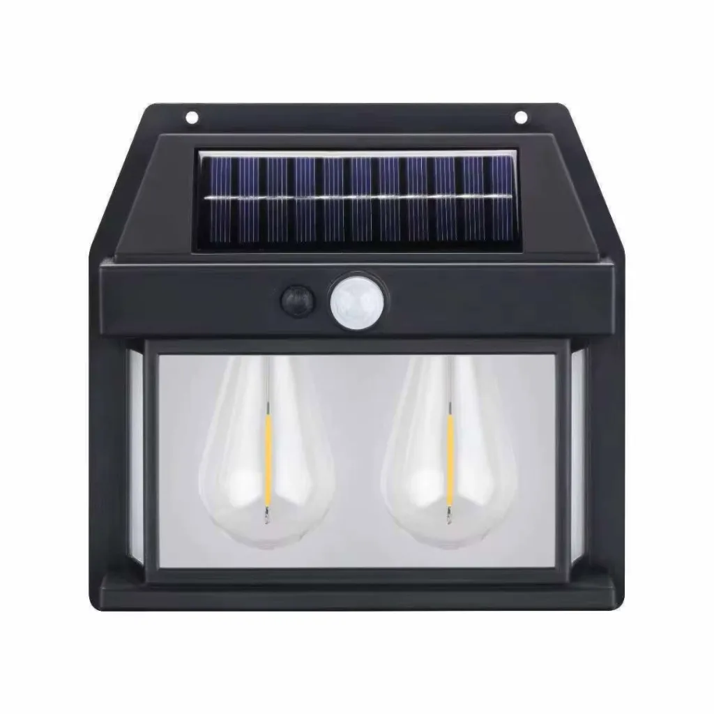 Lampe Solaire Murale Double Avec Détecteur -2W (2).webp