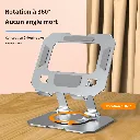 Support Tablette Pliable Rotatif 360°- Argent (6).webp