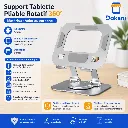 Support Tablette Pliable Rotatif 360°- Argent (4).webp