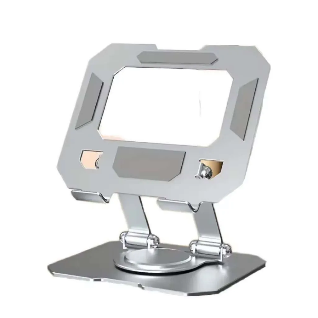 Support Tablette Pliable Rotatif 360°- Argent (7).webp