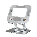 Support Tablette Pliable Rotatif 360°- Argent (7).webp
