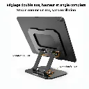 Support Tablette Pliable Rotatif 360°- Noir (6).webp