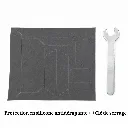 Support Tablette Pliable Rotatif 360°- Argent (2).webp