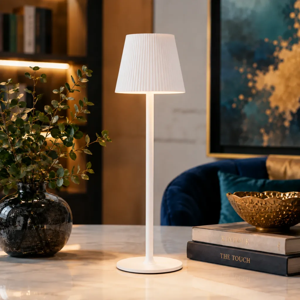 Lampe De Table Rechargeable- Blanc (4).webp